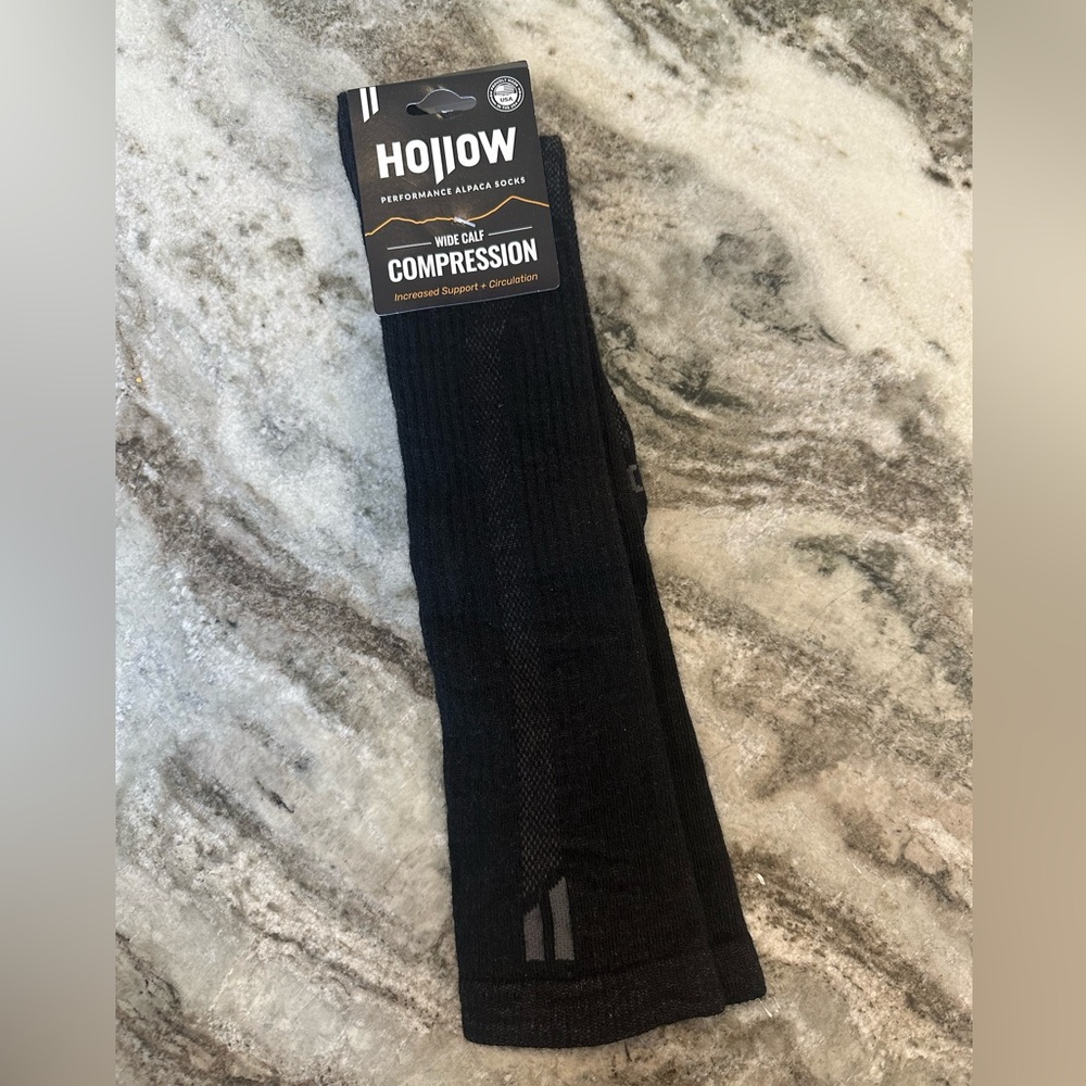 NWT Holloway Compression Athletic, Ski Socks - Black, unisex - Picture 8 of 9